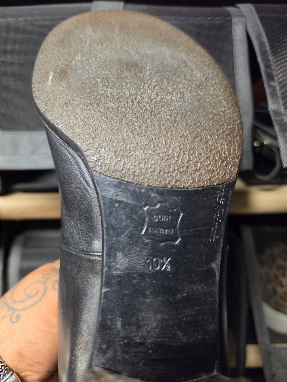 Anatomica Leather Bootie Made in Paris - Picture 7 of 7